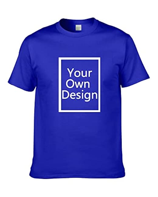 Custom T Shirts for Men/Women Design Your Own Shirt Add Text/Image/Logo Personalized Cotton Tee Printed Photo Front/Back - Image 36