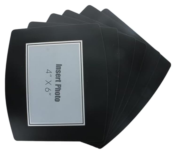 Photo Mouse Pads Custom 4" x 6" Picture Insert Frame lot of 6