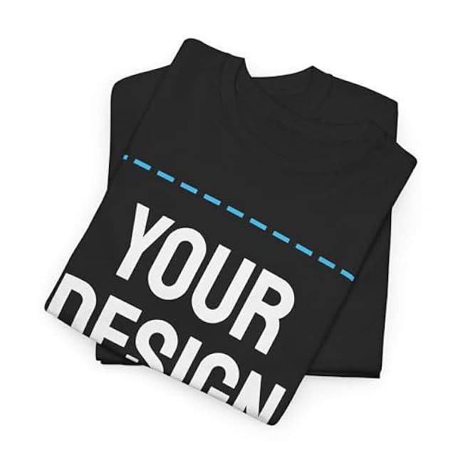Custom T-Shirt Print with Text, Image or Logo - Personalized Printed Cotton Tees - Design Your Own Shirt for Men and Women - Image 3