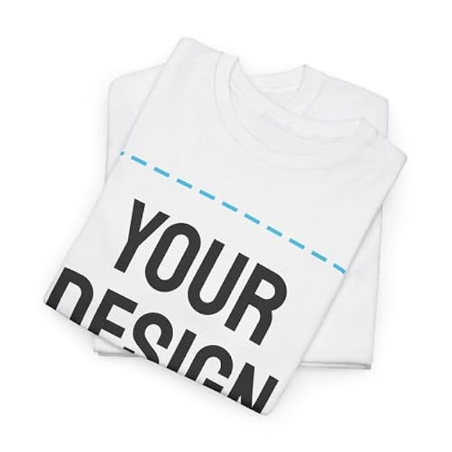 Custom T-Shirt Print with Text, Image or Logo - Personalized Printed Cotton Tees - Design Your Own Shirt for Men and Women - Image 3