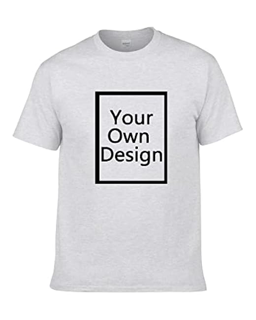 Custom T Shirts for Men/Women Design Your Own Shirt Add Text/Image/Logo Personalized Cotton Tee Printed Photo Front/Back - Image 11