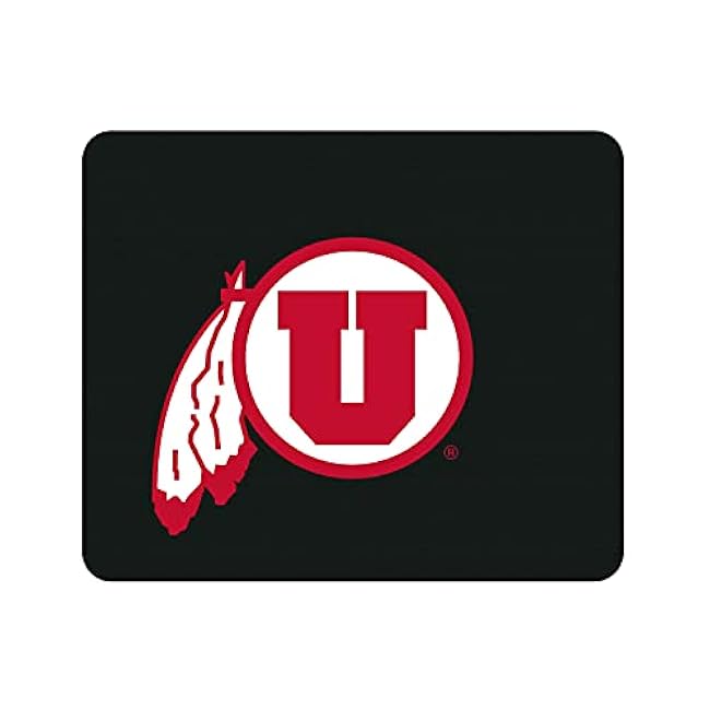 OTM Essentials University of Utah Standard Fabric Mouse Pad, Desk Accessories, Standard Fabric Gaming Mouse Pad
