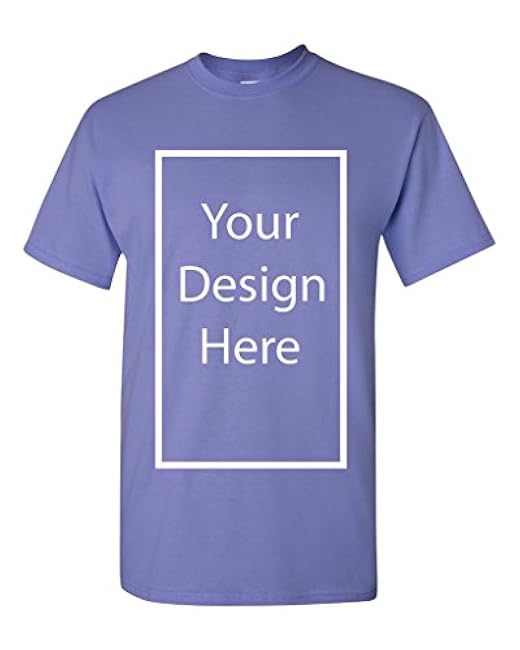 Add Your Own and Text Design Custom Personalized Adult T-Shirt Tee - Image 46