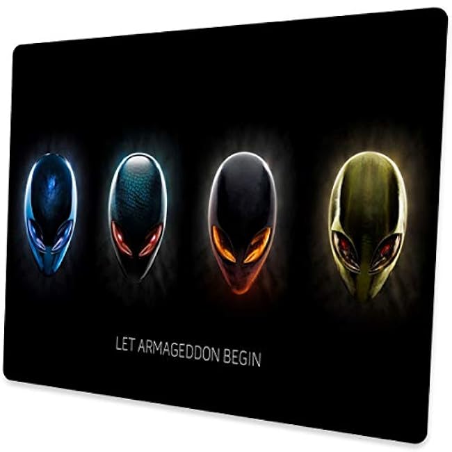Alien Mouse pad, Personalized Design sci-fi Style Computer Rubber Mouse pad