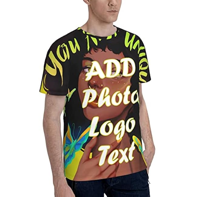 Unisex 3D Custom T Shirts Double-Sided Design Personalized Short Sleeve Tee for Men Women Youth Design Your Own Shirt - Image 3