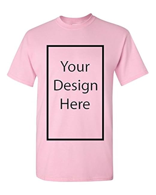 Add Your Own and Text Design Custom Personalized Adult T-Shirt Tee - Image 28