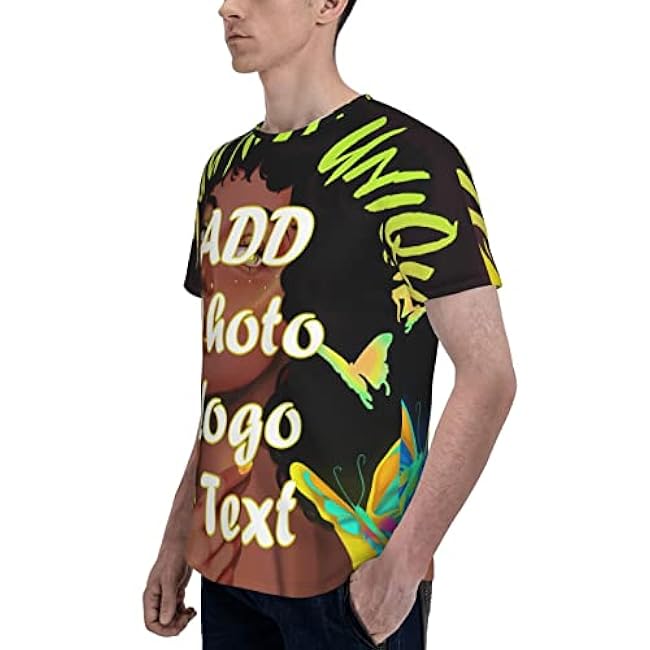 Unisex 3D Custom T Shirts Double-Sided Design Personalized Short Sleeve Tee for Men Women Youth Design Your Own Shirt - Image 5