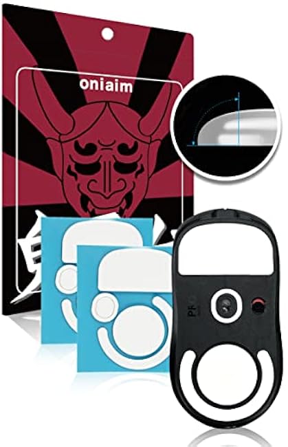 OniAim Speed-Type Gaming Mouse Skates for Logitech G Pro X Superlight Rounded Edge Mouse Feet for Improved Performance (PTFE 100%)