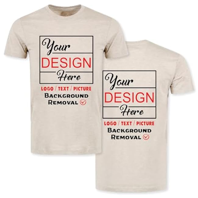Personalized Image/Text for Your Company/Wedding/Greetings with Digital Printing | Unisex Adult | Custom T-Shirt - Image 22