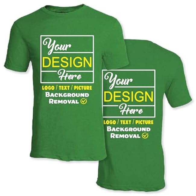 Personalized Image/Text for Your Company/Wedding/Greetings with Digital Printing | Unisex Adult | Custom T-Shirt - Image 17