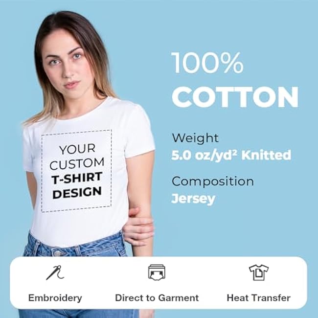 Custom Personalized Round Neck Half Sleeve Unisex Adult Customized Tshirt with Image Text Logo Gifts for Anniversary Wedding - Image 4