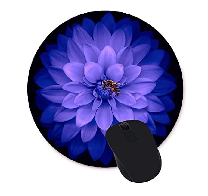 Watercolor Flower Round Mouse Pad Custom Design Gaming Mouse Pad
