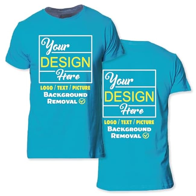 Personalized Image/Text for Your Company/Wedding/Greetings with Digital Printing | Unisex Adult | Custom T-Shirt - Image 29