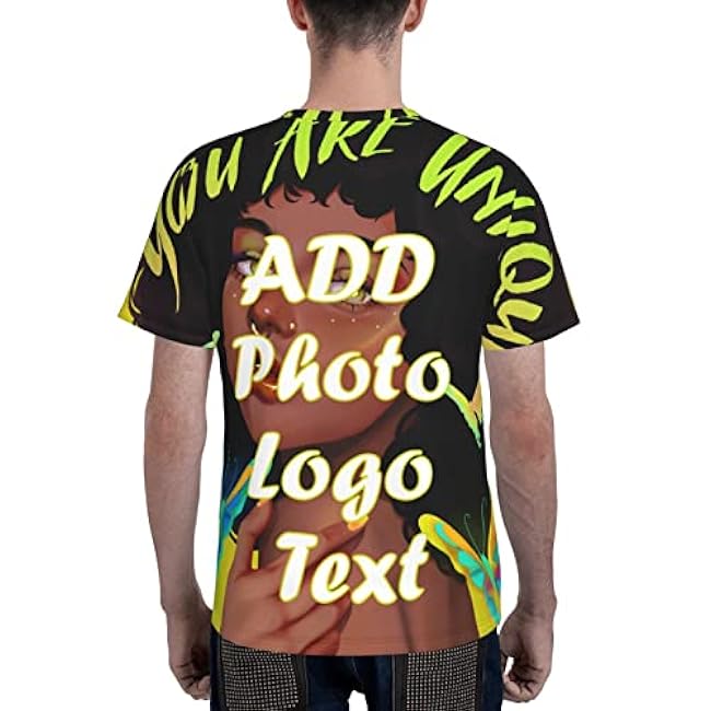 Unisex 3D Custom T Shirts Double-Sided Design Personalized Short Sleeve Tee for Men Women Youth Design Your Own Shirt - Image 4