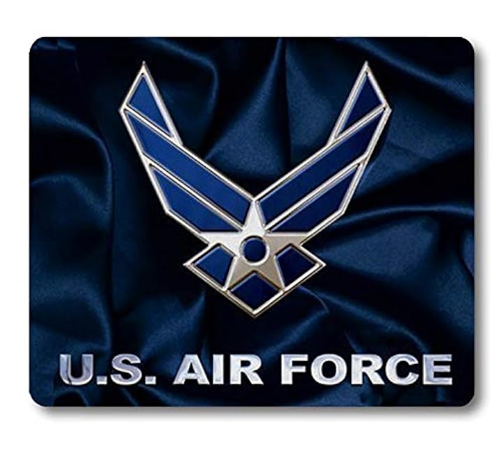 US Air Force Personalized Custom Mouse Pad Office Accessory and Gift Design Navy Blue Mouse Pads