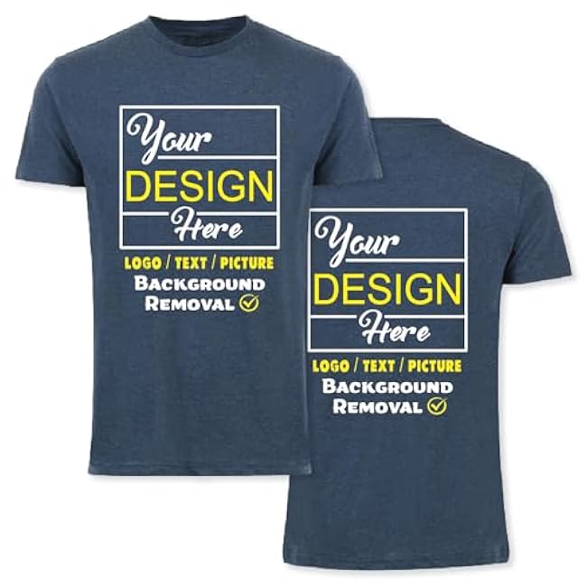 Personalized Image/Text for Your Company/Wedding/Greetings with Digital Printing | Unisex Adult | Custom T-Shirt - Image 21