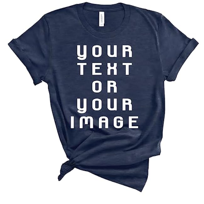 Custom Your Text Shirt, Personalized Your Image T-Shirt, Customized Your Photo Shirt Sweatshirt Hoodie, Add Your Own Text And Design Tee Sweatshirt Hoodie, Personalized Gift Custom Family T-Shirts - Image 5