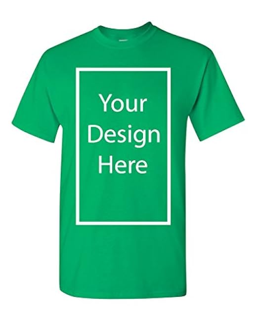 Add Your Own and Text Design Custom Personalized Adult T-Shirt Tee - Image 25