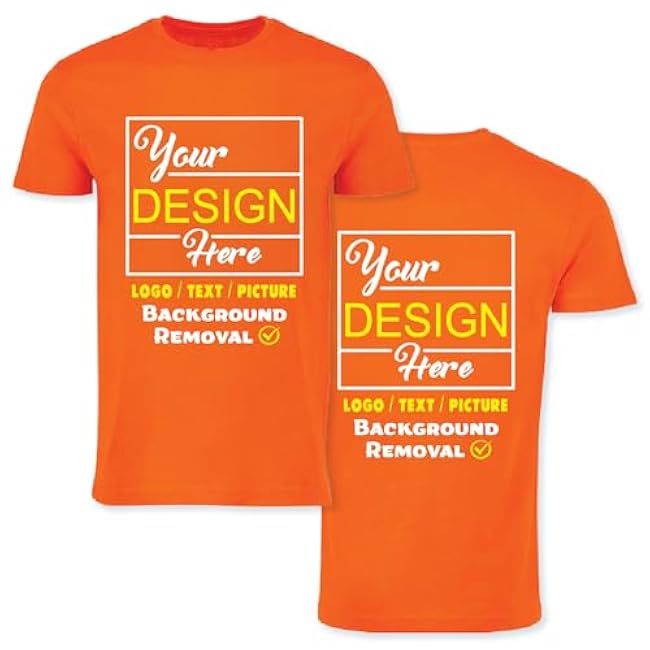 Personalized Image/Text for Your Company/Wedding/Greetings with Digital Printing | Unisex Adult | Custom T-Shirt - Image 23