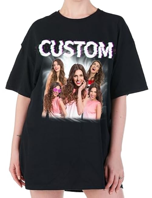 Custom T Shirts for Men/Women Personalized Unisex Tee Shirt Printed Photo Front/Back - Image 8