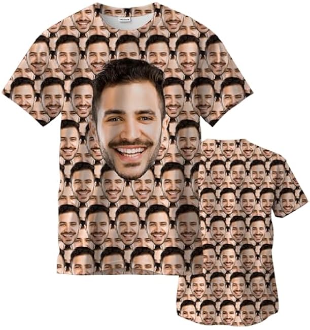 Custom T Shirts for Men/Women Personalized Unisex Tee Shirt Printed Photo Front/Back - Image 7