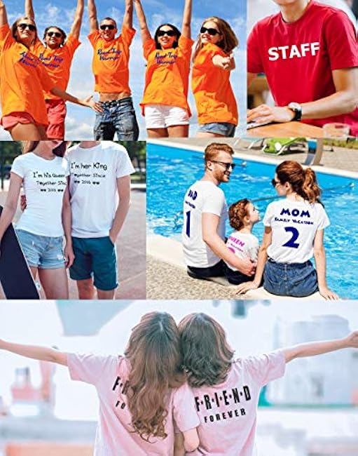 Custom T Shirts Ultra Soft Add Your Text for Men & Women Unisex Cotton T Shirt - Image 2