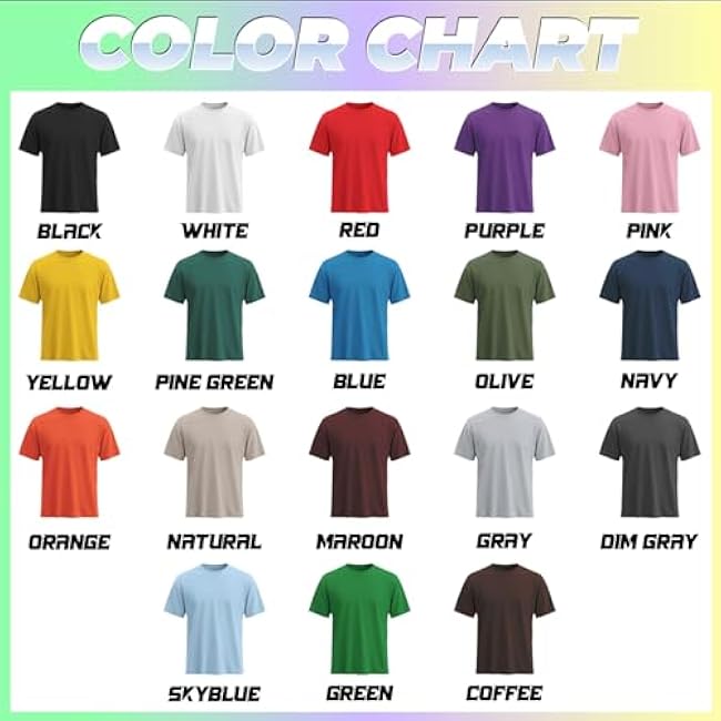 Custom T Shirts Made in USA Bulk Customized Heavy Cotton Tee Shirt for Men Women Personalized Shirts with Logo Text - Image 2