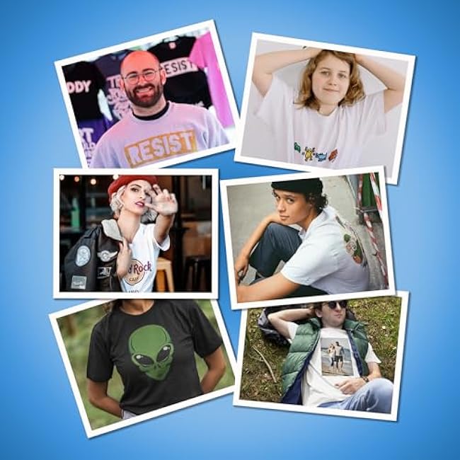 Custom T Shirts for Men/Women Personalized Unisex Tee Shirt Printed Photo Front/Back - Image 6